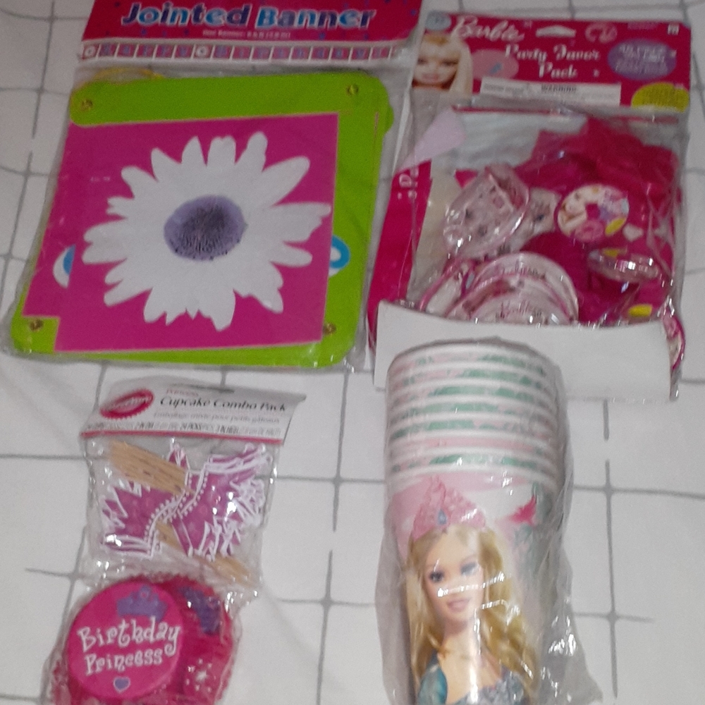Barbie Party Birthday Set